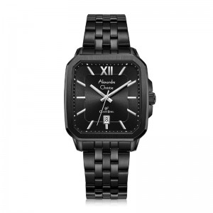 Alexandre Christie AC 8704 Full Black Man MDBIPBA